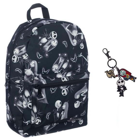 Disney Handbags - Nightmare Before Christmas Backpack and Keychain